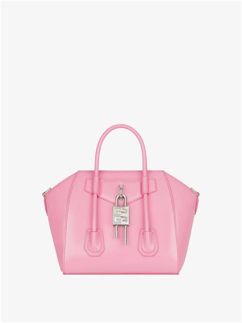 givenchy mini wrinkle|Women's Mini Antigona Lock bag in Box leather .